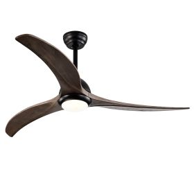 Ceiling Fan, Indoor Outdoor Ceiling Fan With Light With Remote Control, Noiseless Reversible Motor, 6 Speed ,3 Color , For Patio Living Room, Bedroom,