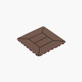 New Style 12" Patio Deck Tiles, DIY Module Interlocking Decking Tiles Floor Tile