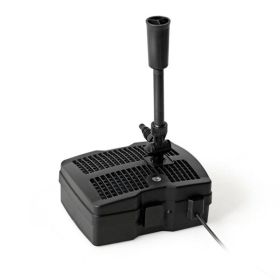4-in-1 pond filtration pump with fountain and disinfection equipment, etc