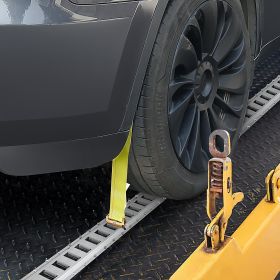 E Track Tie-Down Rail Kit, 24PCS 5' E-Tracks Set Includes 8 Steel Rails & 8 O-Ring Anchors & 8 Tie-Offs With D-Ring, Versatile Securing Accessori (Option: Silver)