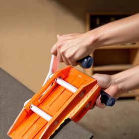 Double Handed Stone Carrying Clamps 660 Lbs Granite Panel Carriers (Option: Orange)