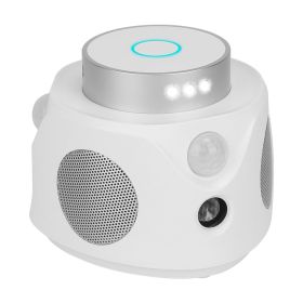 1Pc 360 Degree Ultrasonic Mice Repellent Indoor Rodent Repeller Mice Rat Squirrel Rodent Chaser With 3 Modes 9 Strobe Lights For Kitchen Living R (Option: 1PC)