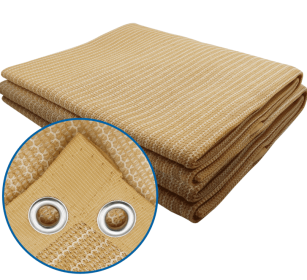 Prohibited From Sale On Amazon XISHAN Black Weed Control Fabric,  HDPE (Option: 12X16ft-Sand)