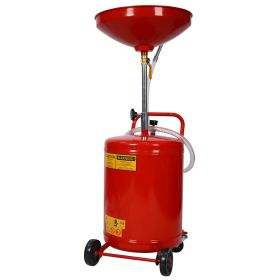 18 Gallon Waste Oil Drain Tank (Option: Red)