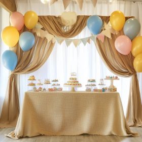 Burlap Fabric Roll Burlap Tree Wrap 40 In X 30 Ft For Crafts & Plants (Option: Natural)