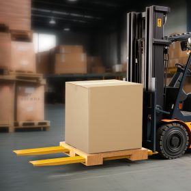 Pallet Fork Extensions, 72' Length 5.5' Width, Heavy Duty Carbon Steel Fork Extensions For Forklifts, 1 Pair Forklift Extensions, Industrial Fork (Option: Yellow)