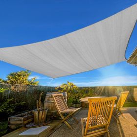 Prohibited From Sale On Amazon XISHAN 20'X26' Beige,Sand,Light Grey HDPE Sunshade Sail, 160 Grams (Option: 20X26ft-Light Grey)