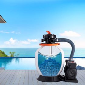 Pool Filter Balls For Sand Filter Pump Swimming Pool 4 Lbs Reusable Blue (Option: Blue)