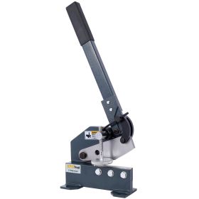 Industrial 6-Inch Sheet Metal Plate Shear, Solid Construction Mounting Type Metal Shear, High Precision Manual Hand Plate Shear (Option: Gray)