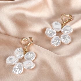 Flower Pearl Earrings (Option: 6926398669725)
