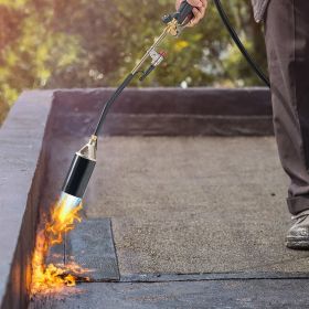 Propane Weed Torch Burner Ice Snow Melter 1800000 BTU 10ft Hose Blow Torch (Option: Multicolor)